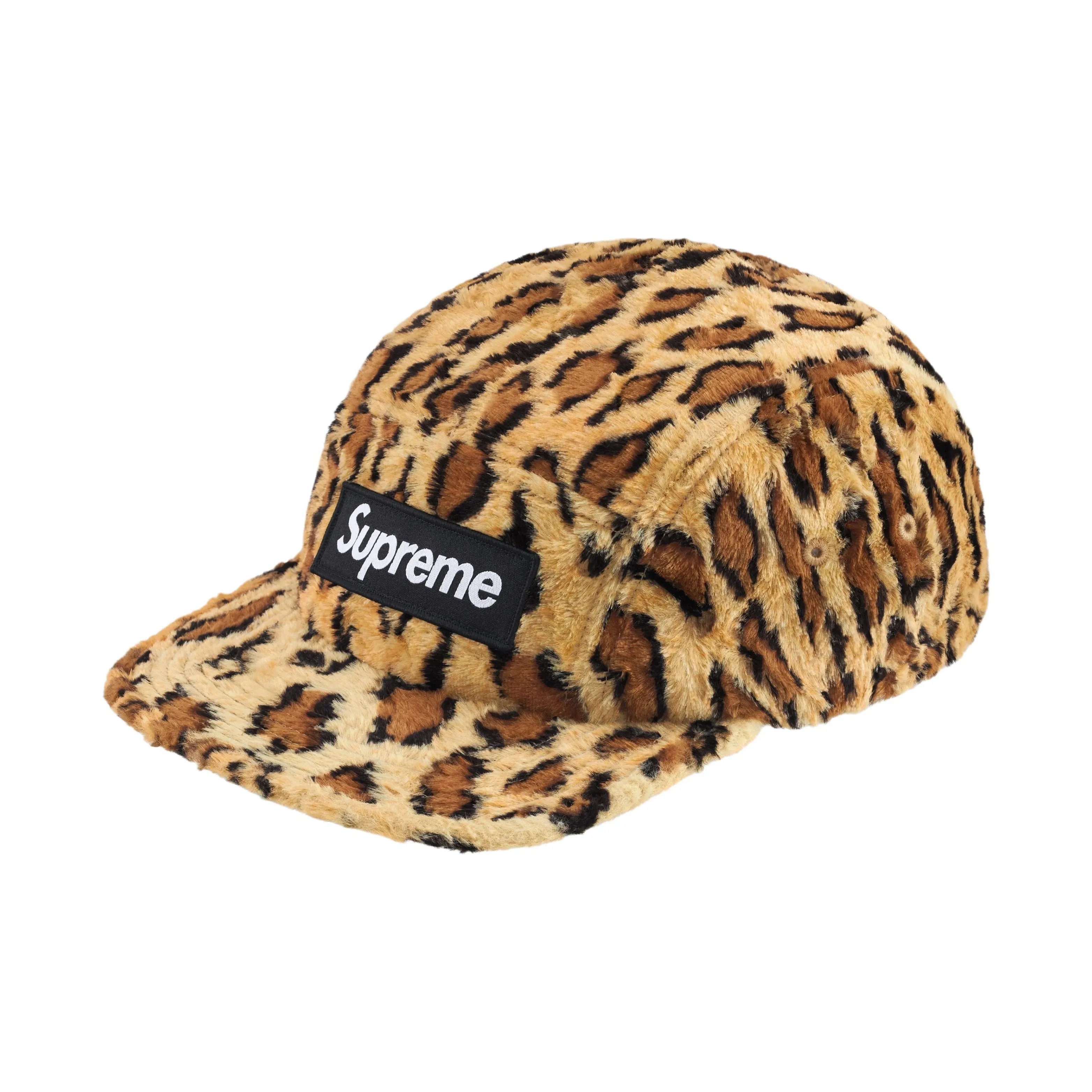 Supreme Район Бархат Кепки Унисекс Черепаховый Черный