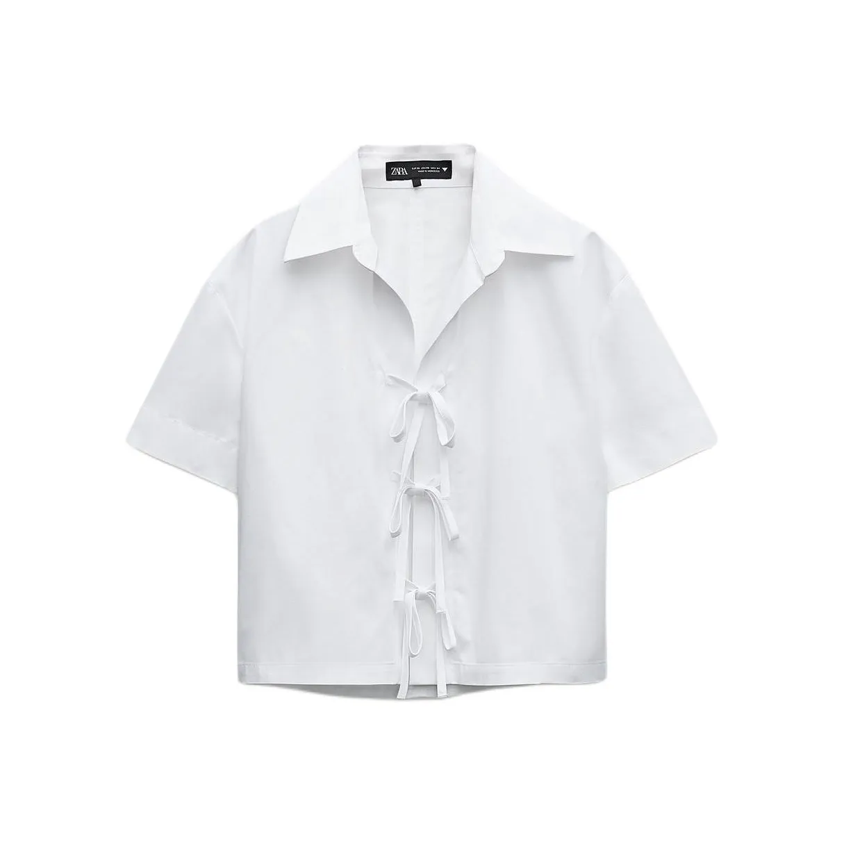 ZARA Белые Женские Рубашки