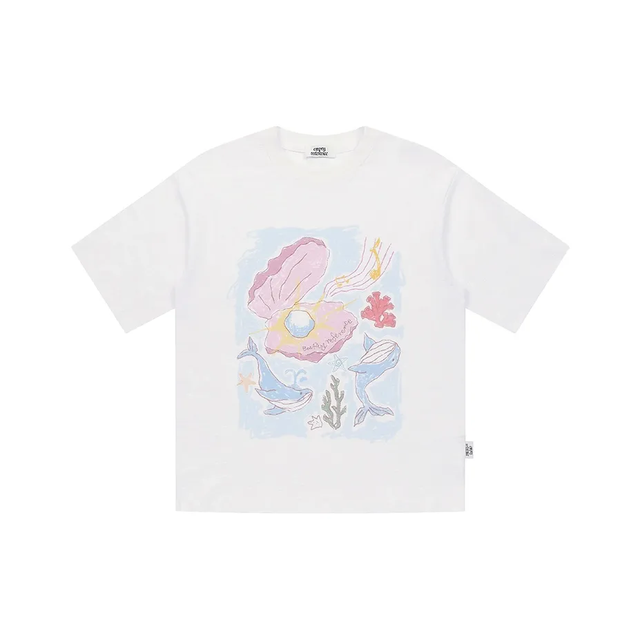 EMPTY REFERENCE Белая унисекс футболка