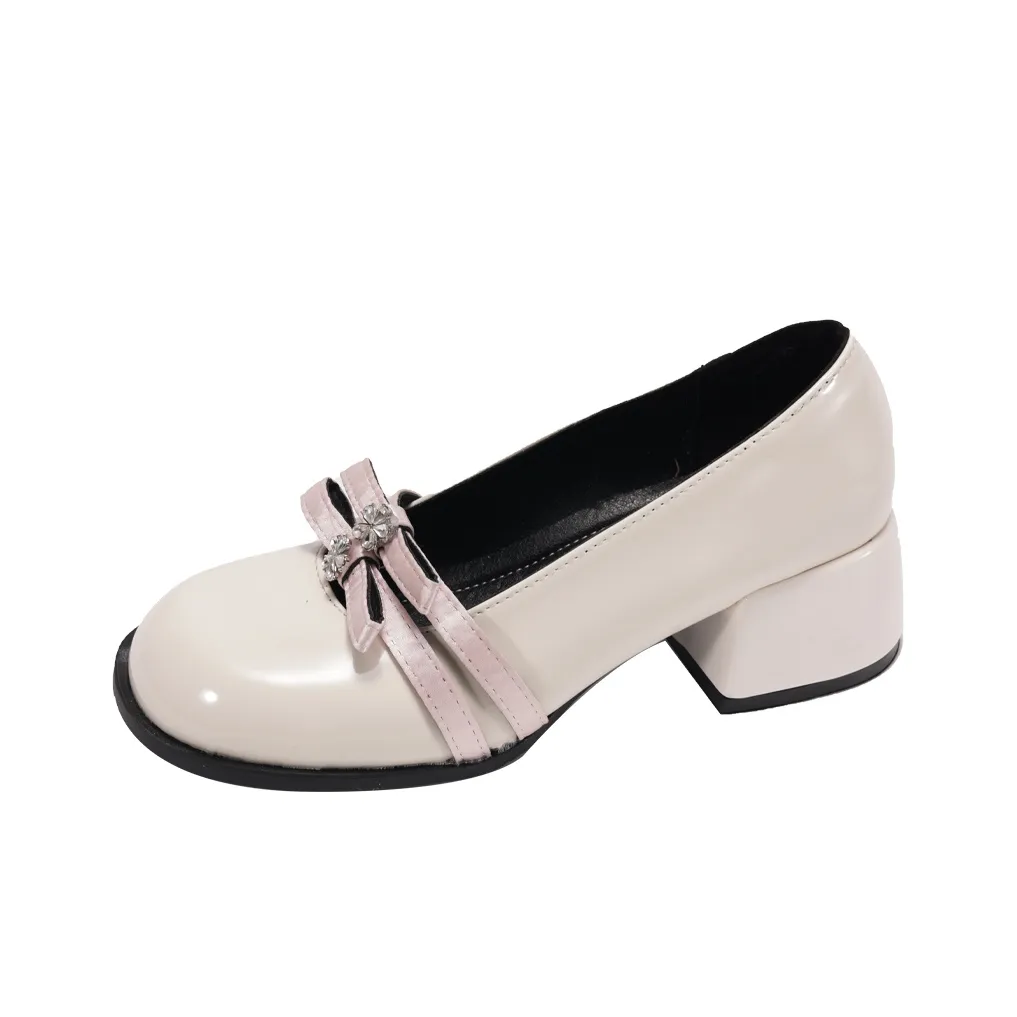 Dawei's House Грубый каблук Туфли Мэри Джейн Женские