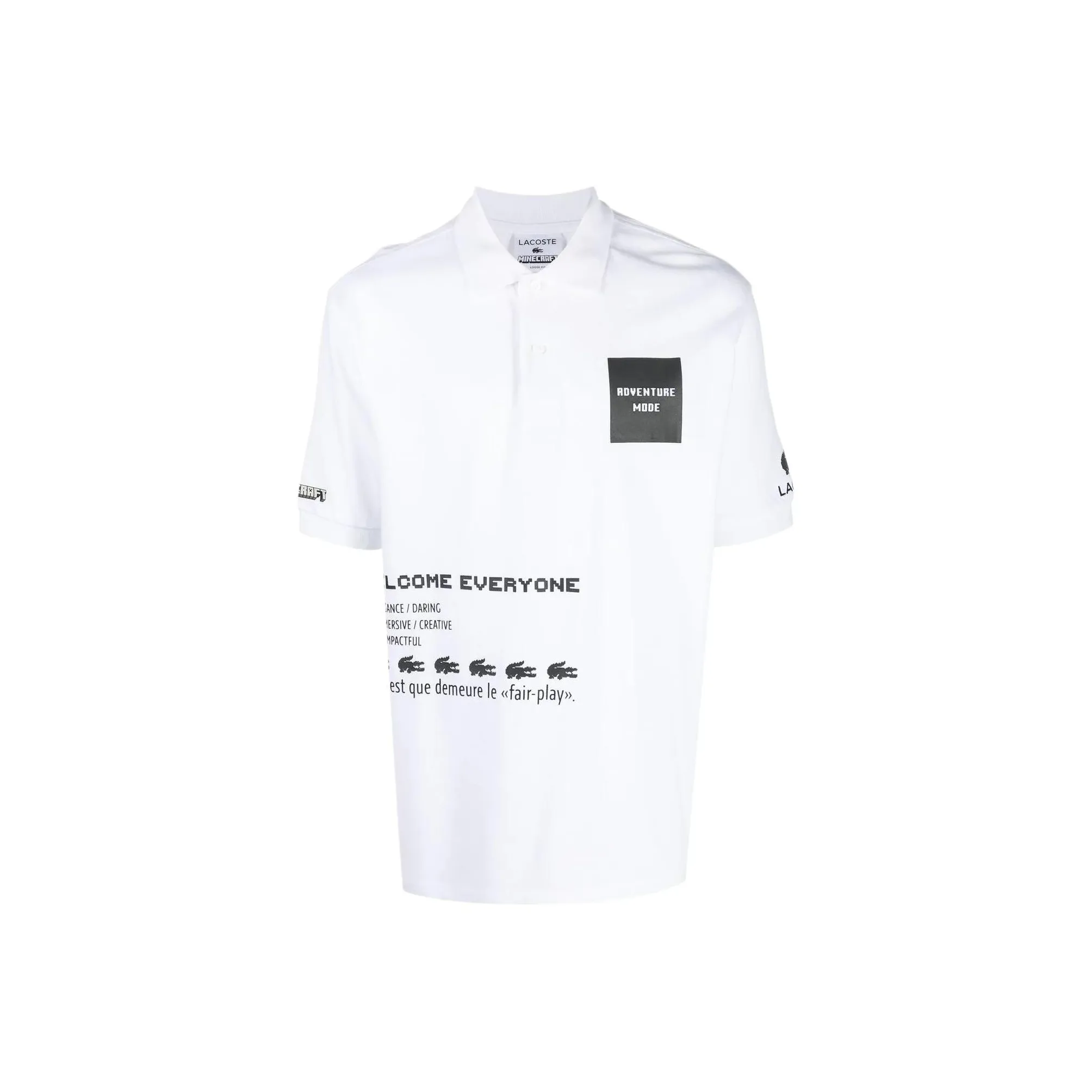 LACOSTE Polo Shirts Men's White