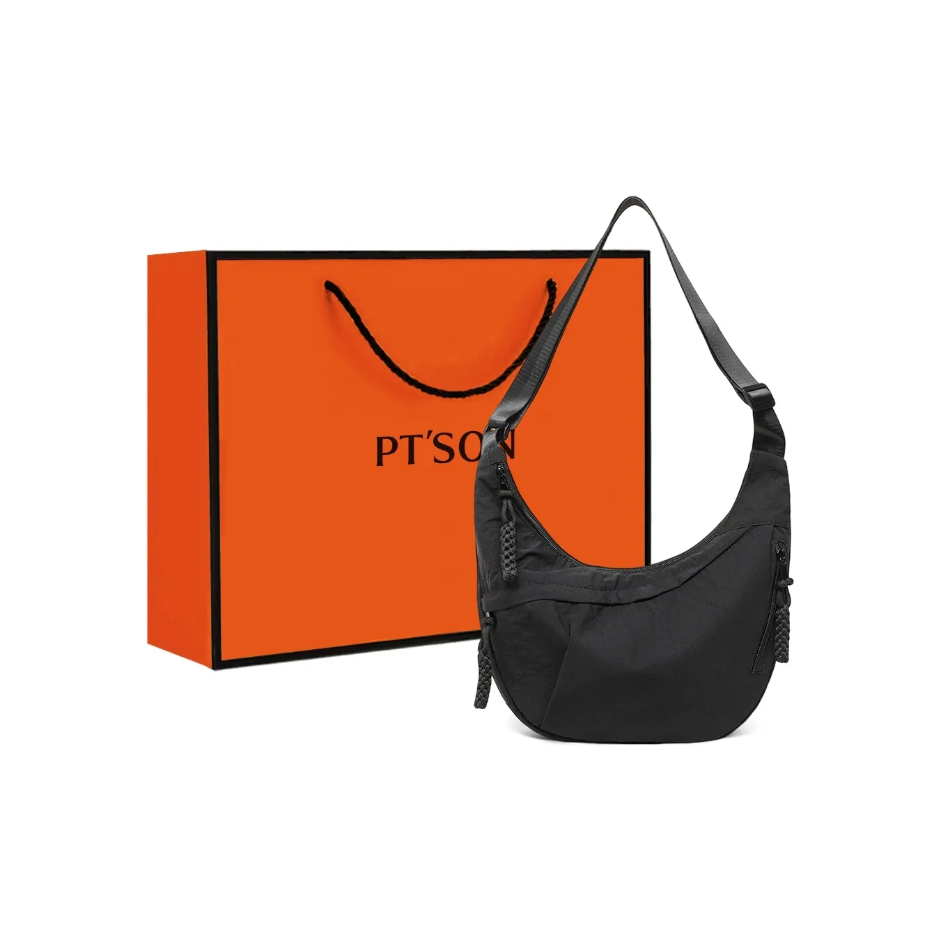 PT'SON Сумка через плечо из ткани стандартная женская многоцветная