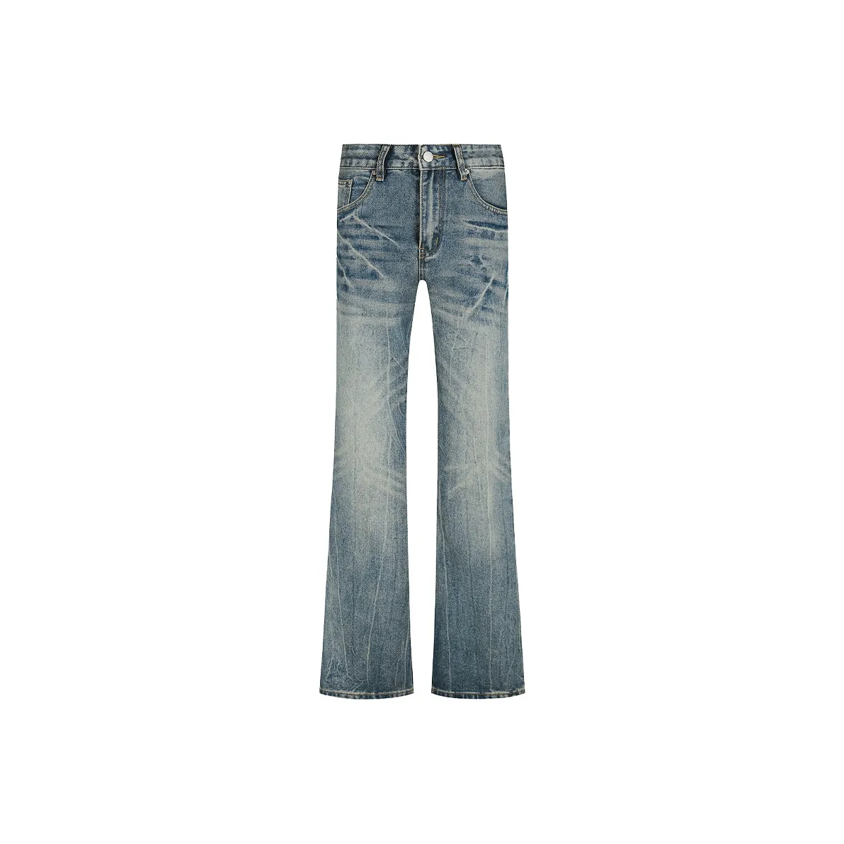 COOLALPACA Loose Fit Bootcut Jeans Unisex