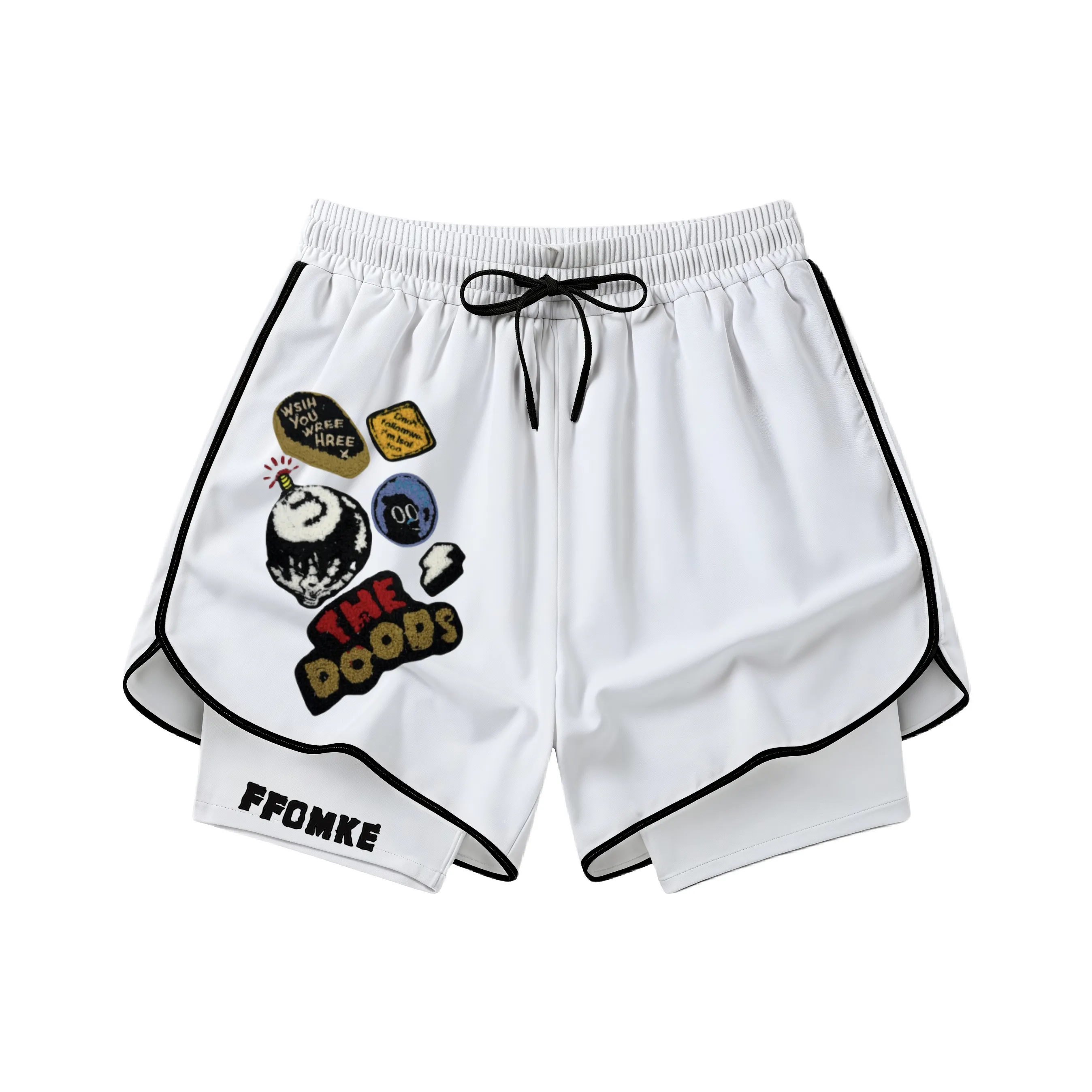 FFOMKE Унисекс Спортивные Шорты