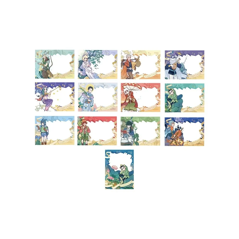 Inhuman Спокойный Сказка Коллекция ПЭТ Карта Фотокарточки