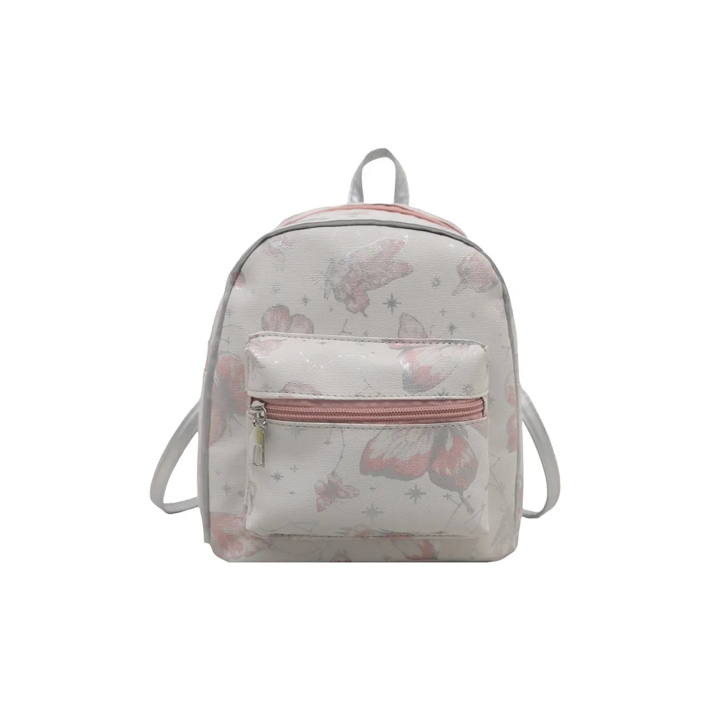 HCXK ПУ (полиуретан) Рюкзак Женские Серый Розовый