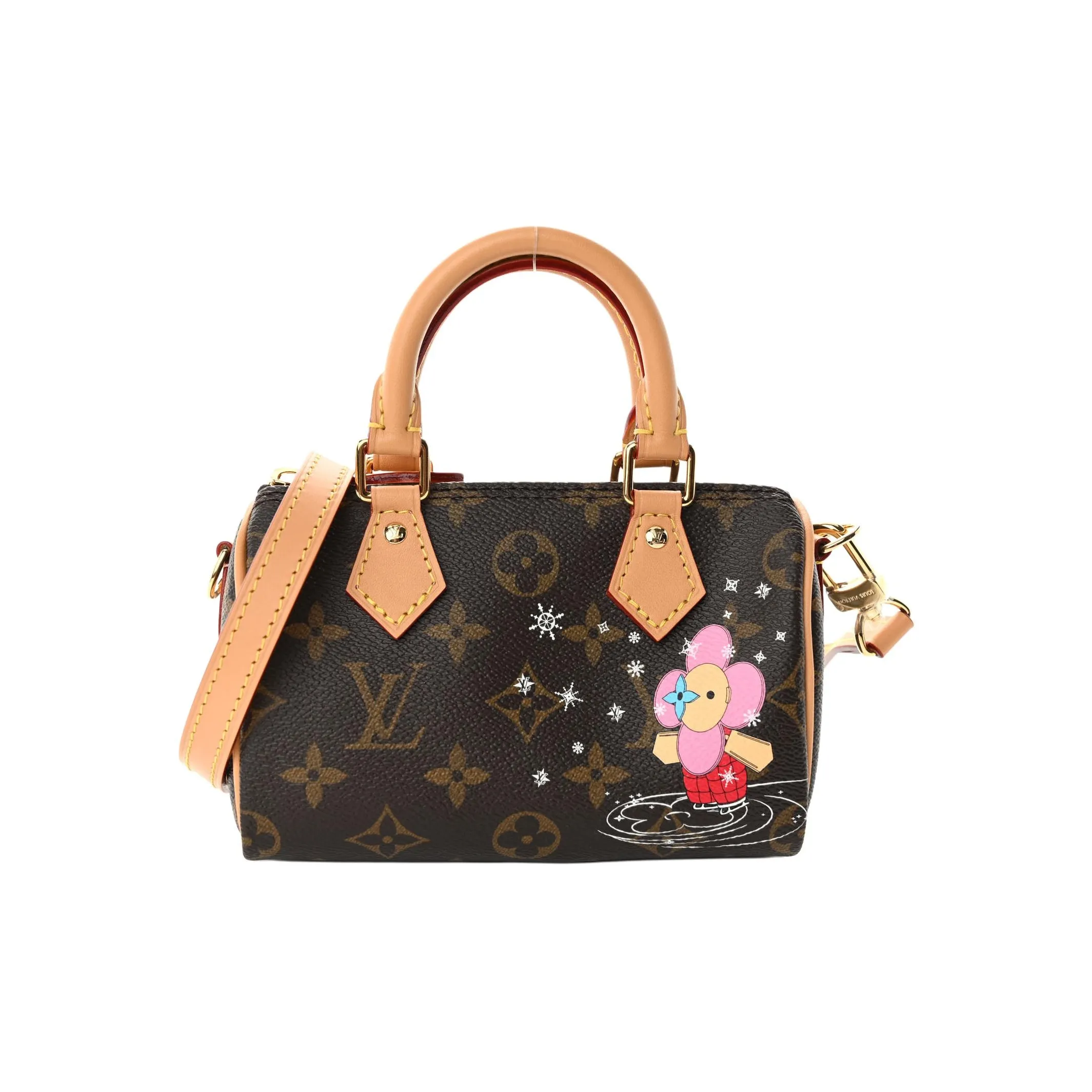 LOUIS VUITTON Nano Speedy Pink