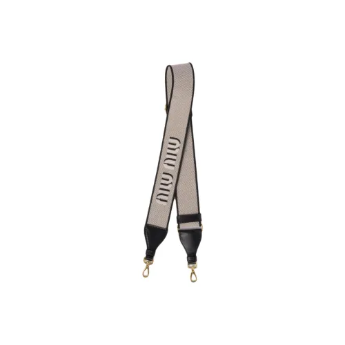 MIU MIU Ремни для сумок, черный, 95 см, женские