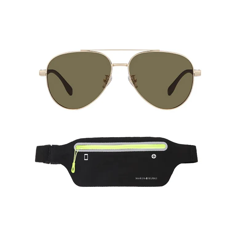 MARJAKURKI Aviator Солнцезащитные очки Унисекс