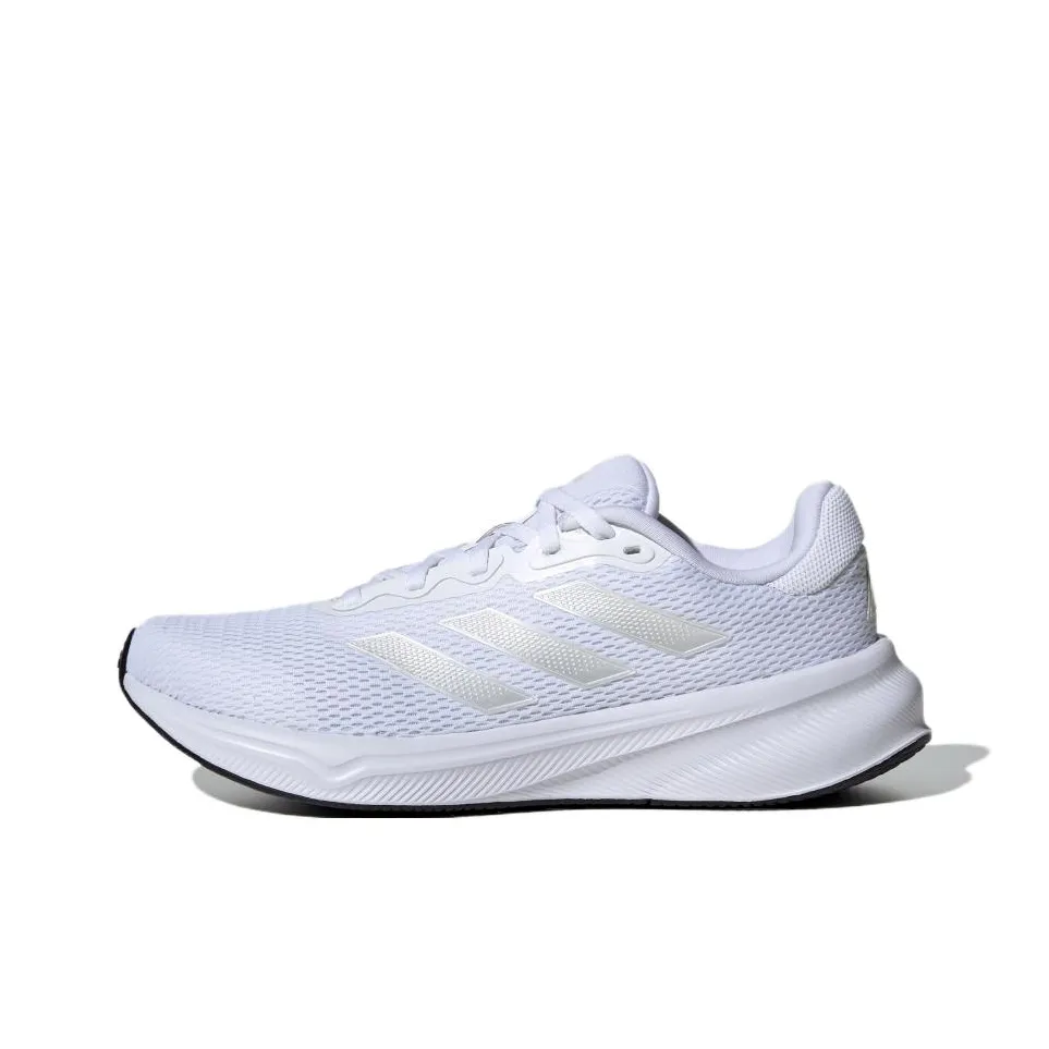 Adidas Galaxy 7 Устойчивые к истиранию низкие беговые кроссовки для женщин белые