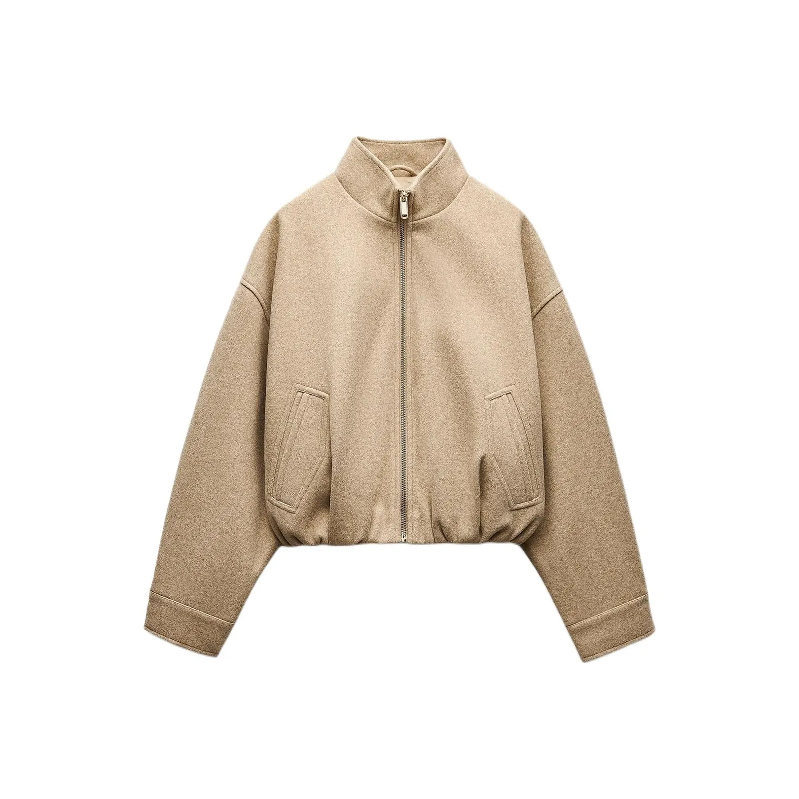 ZARA Бежевые Женские Куртки