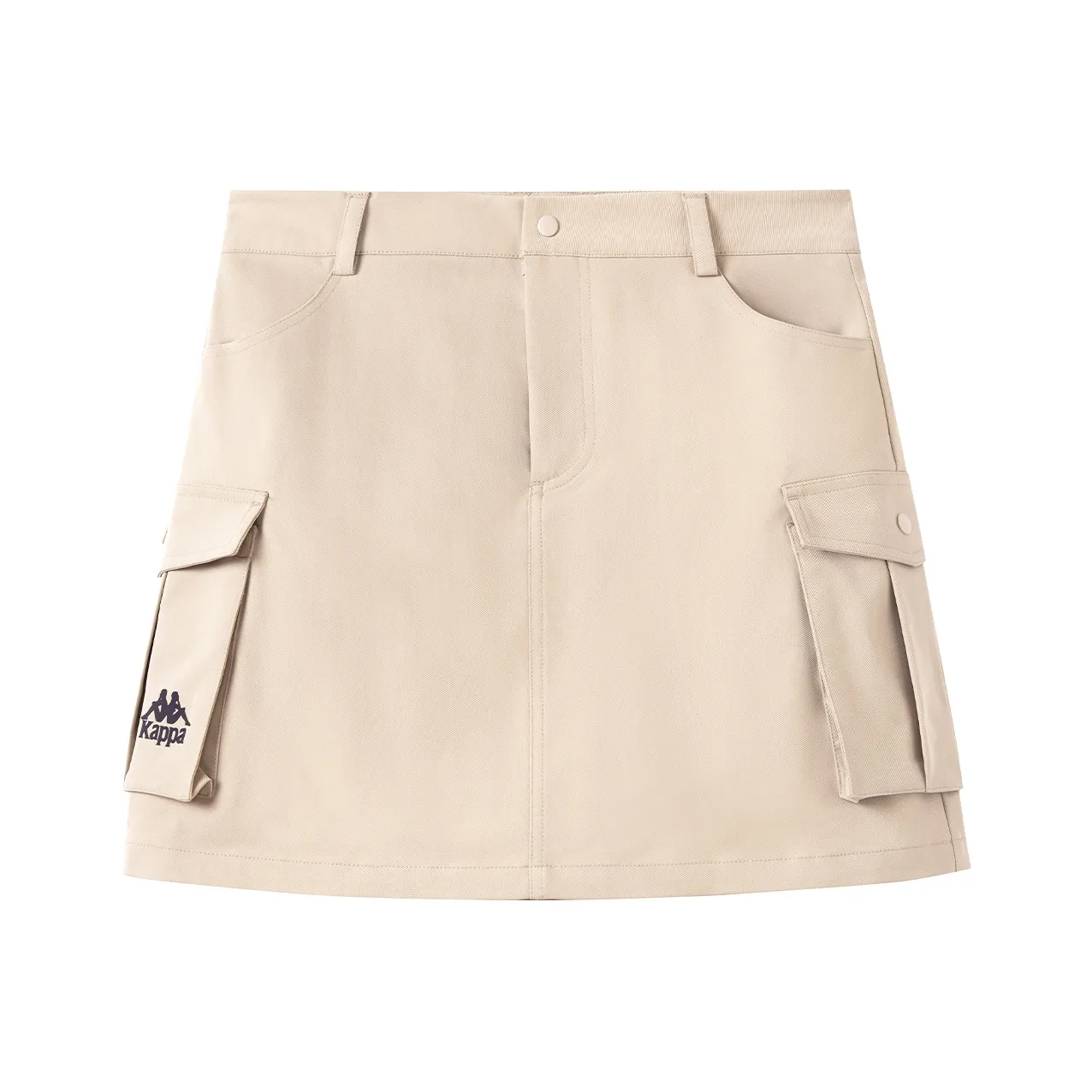 KAPPA Повседневные короткие юбки Женские Хаки зеленый