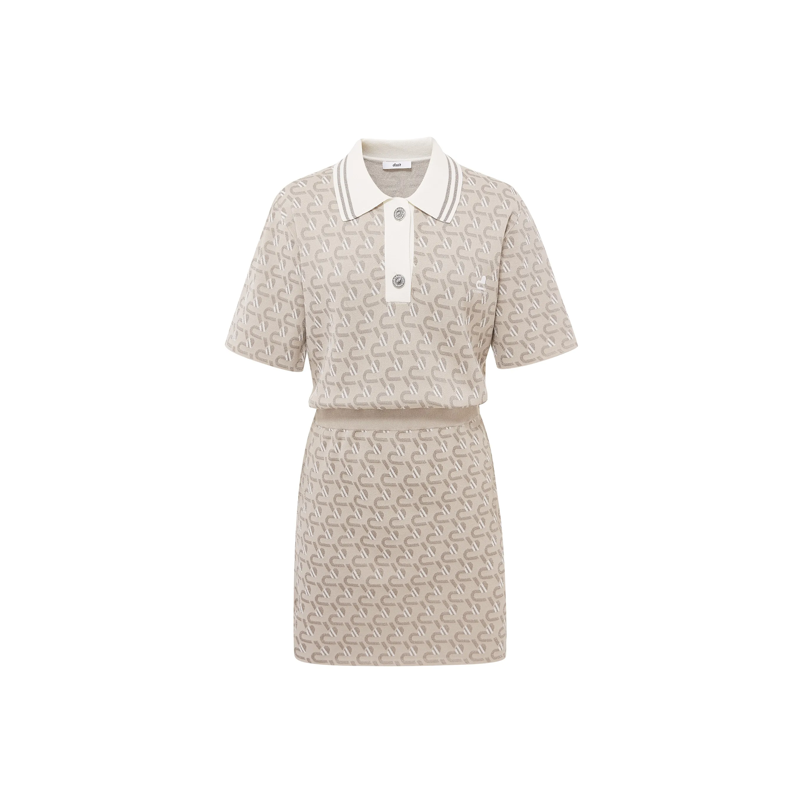 D'zzit Short Sleeved Dress Women's