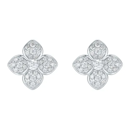 ZHOU LIU FU Sterling Silver 925 пробы / Синтетический кубический цирконий Аксессуары Женские