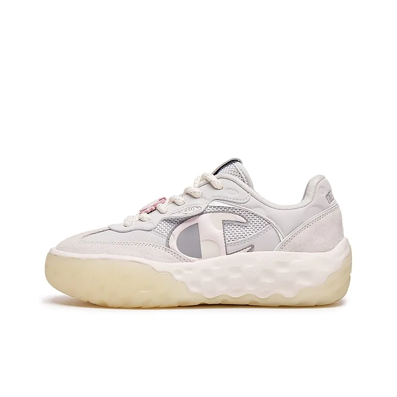 Champion Cheeses Немецкие армейские кроссовки Low Топ Кроссовки для скейтбординга Женские Фотонно-серый Промытый Розовый