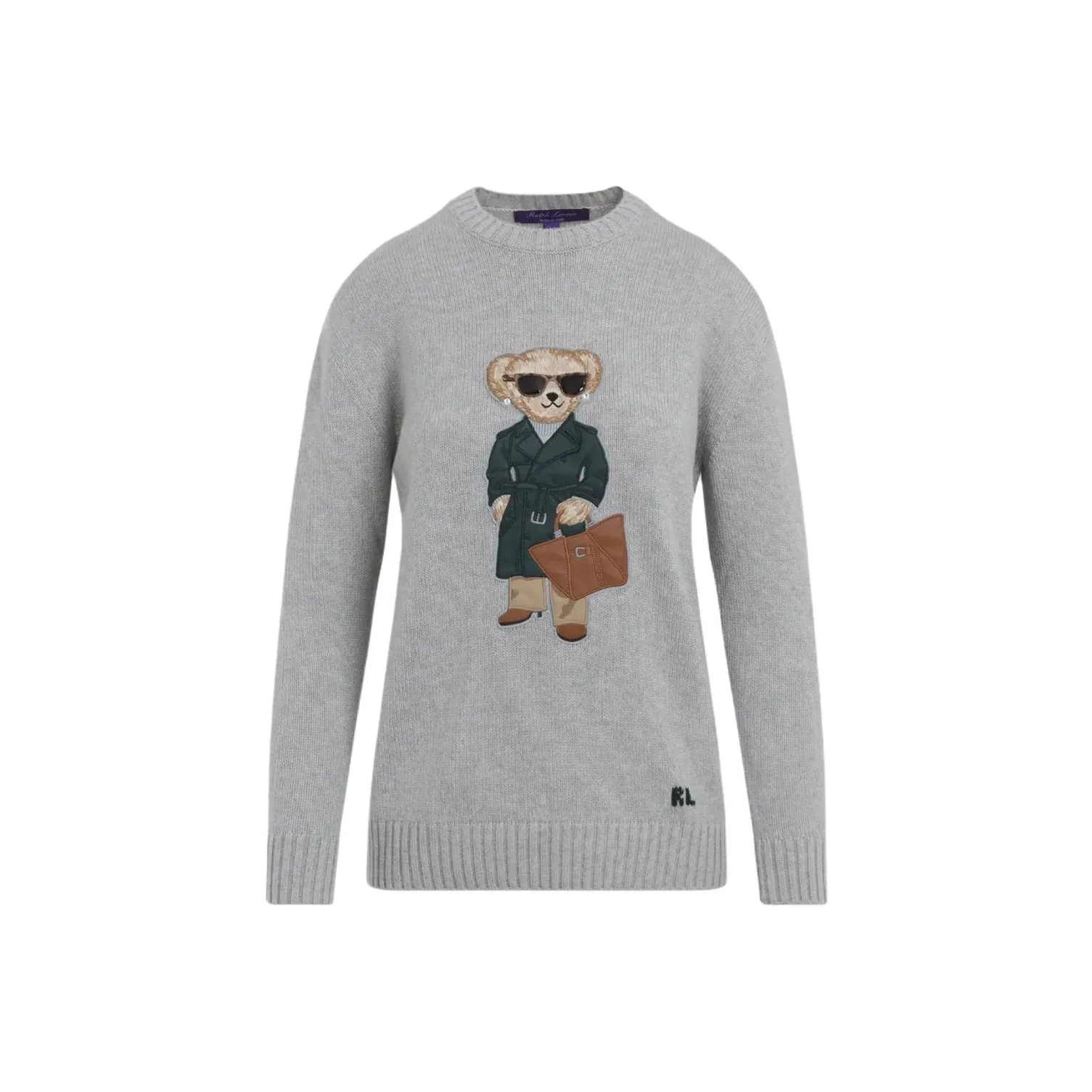 Ralph Lauren Collection Bear motif Knitted Sweater