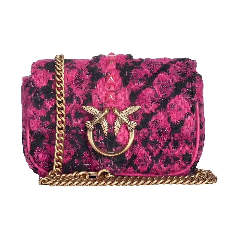 PINKO с полиэстером Bird сумка через плечо сумка на плечо женская фуксия