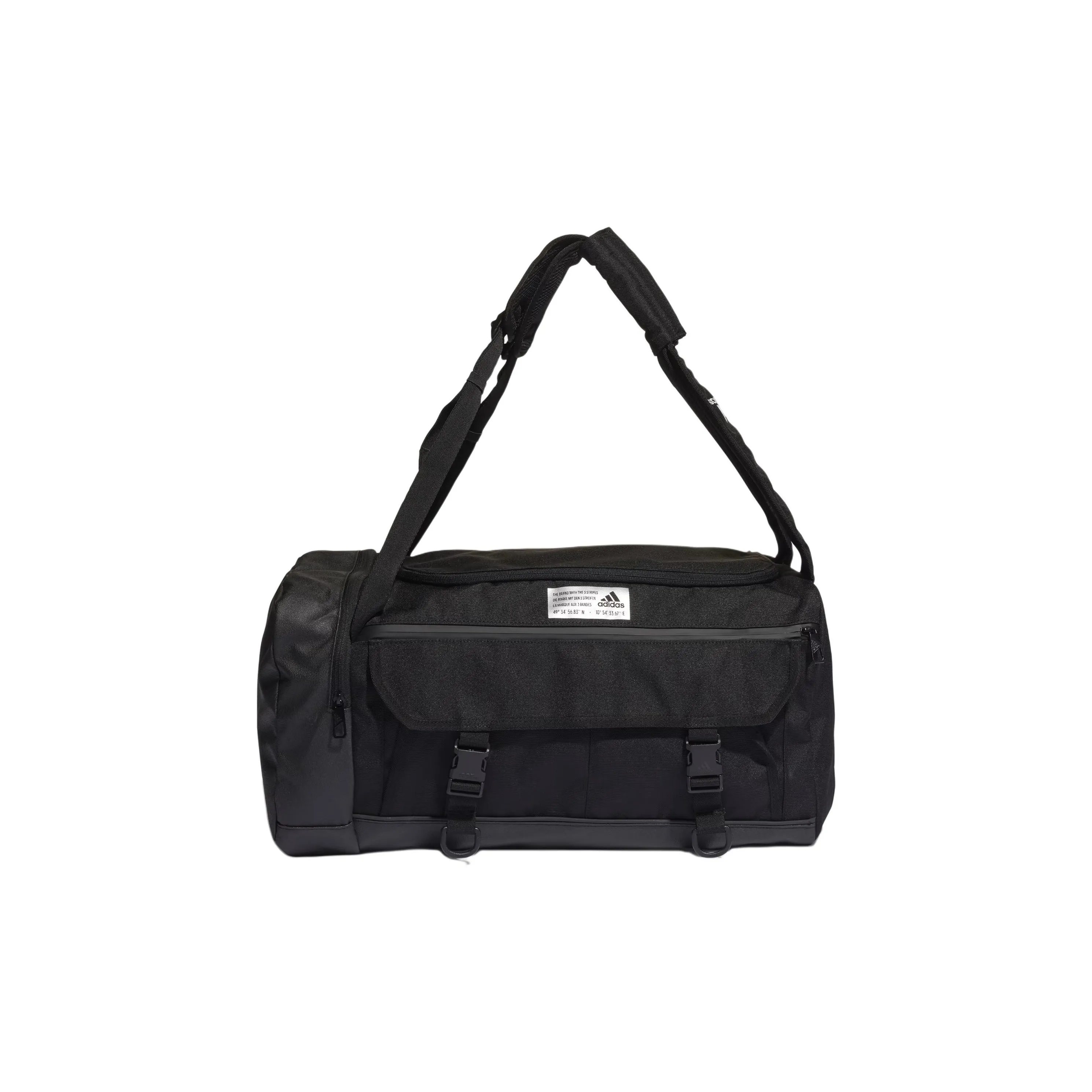 Adidas 4ATHLTS Полиэстер Путешественная Сумка Спортивная Сумка Маленькая Унисекс Черная
