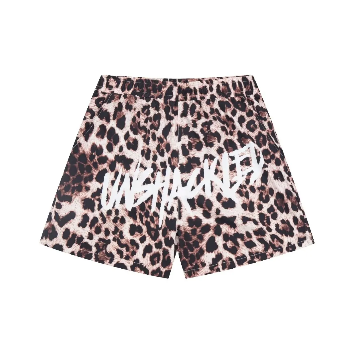 MEIKE Леопардовый принт Унисекс Спортивные шорты