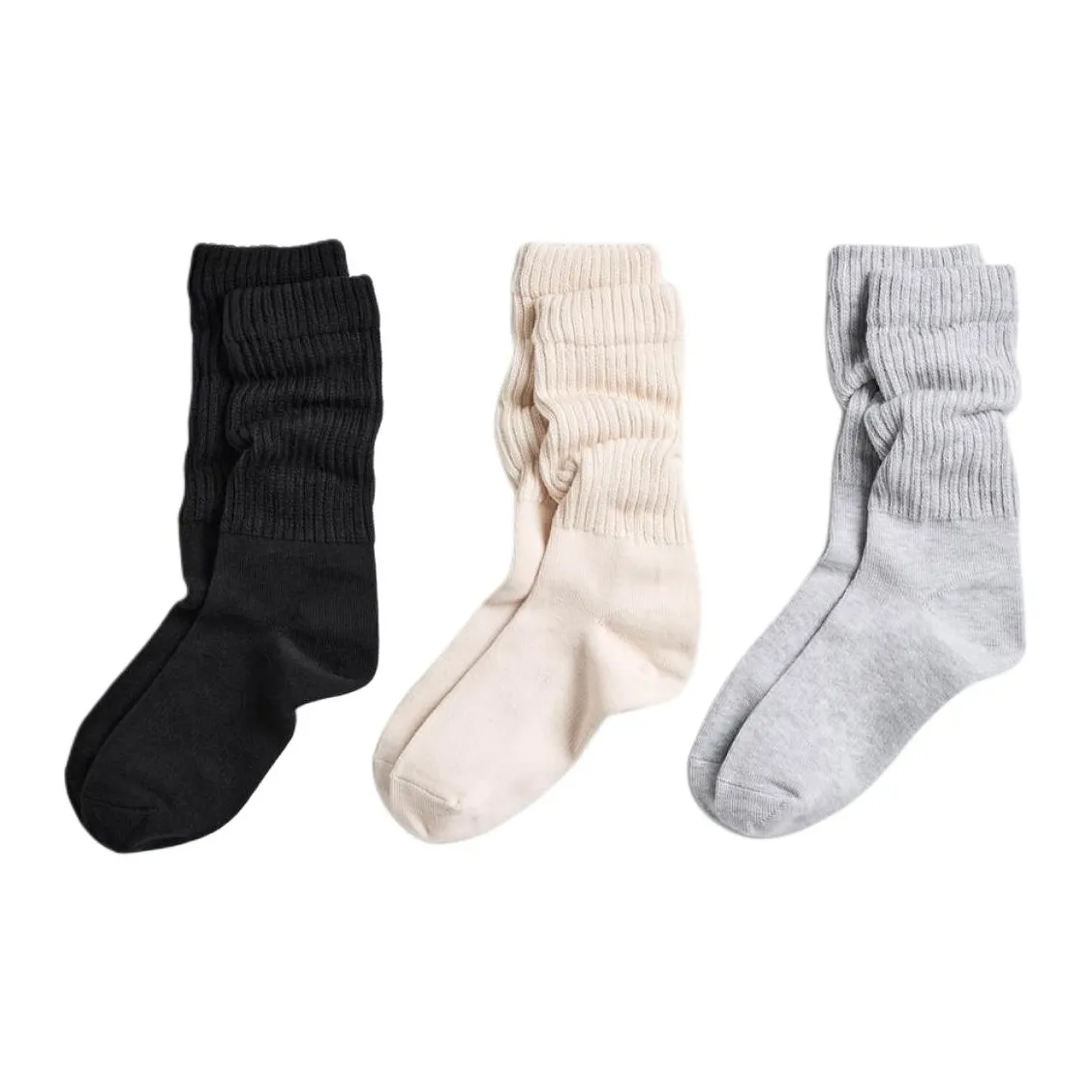 UNIQLO Носки до колена женские упаковка из 3 пар