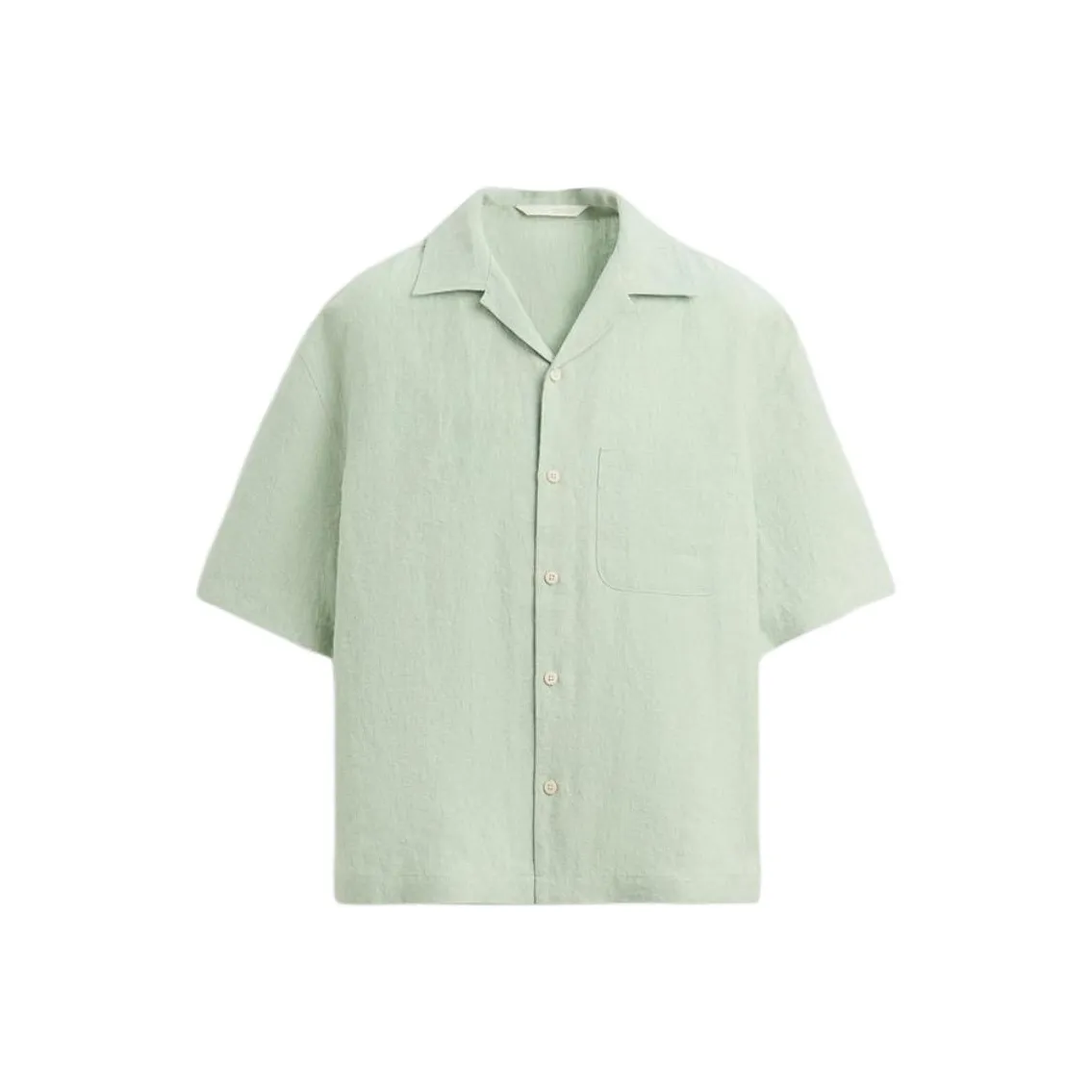 ZARA Бирюзовый Мужские Рубашки