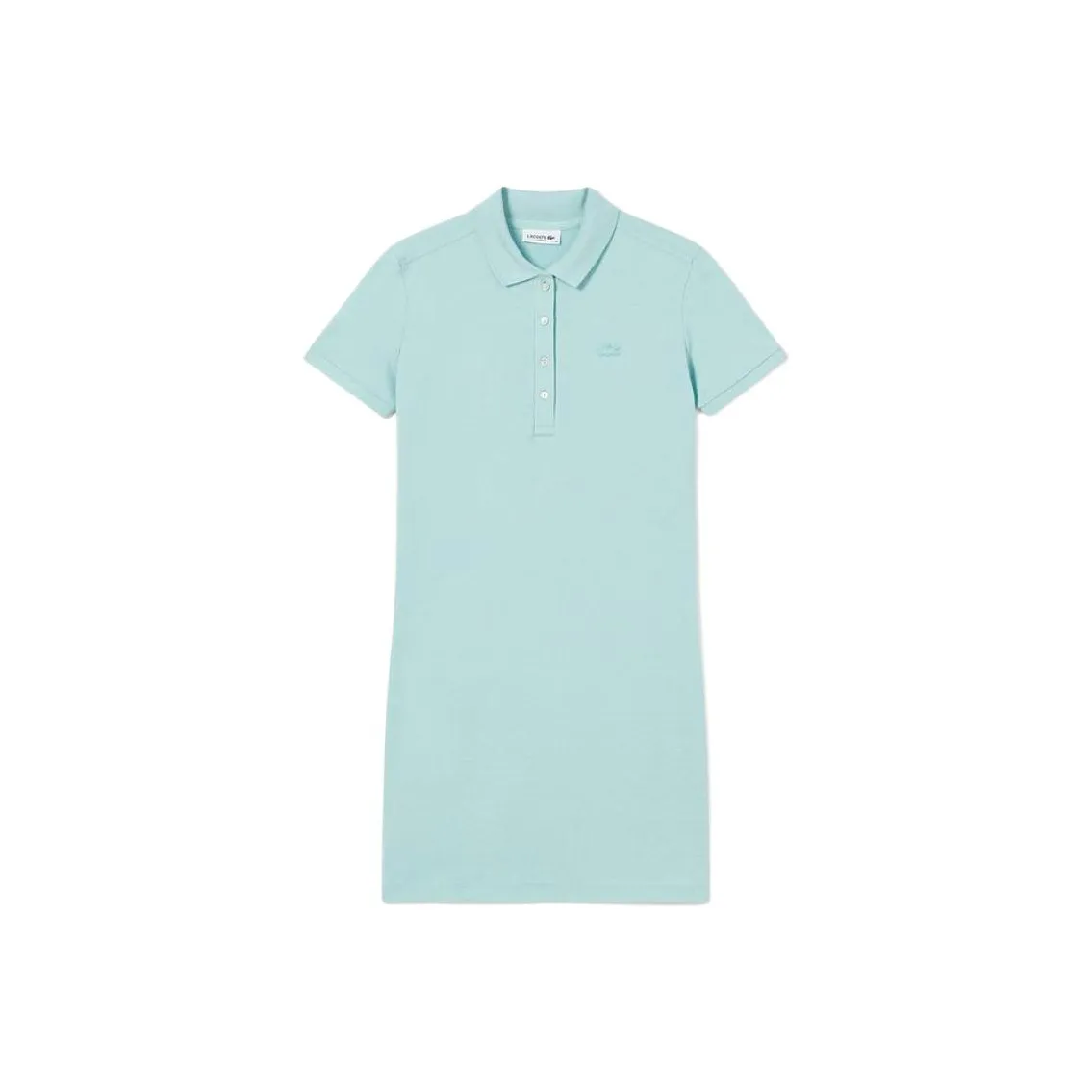 LACOSTE Collaboration Короткое платье с короткими рукавами женское мятно-зеленый