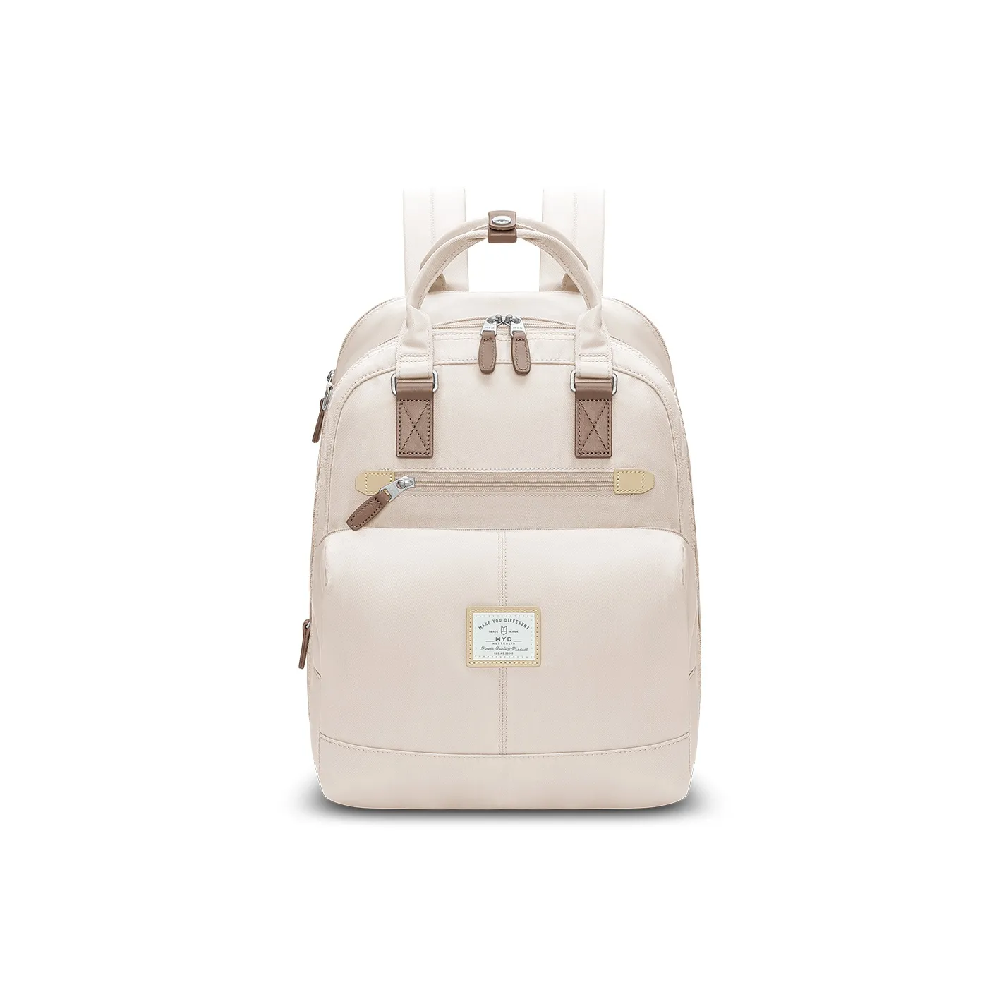 MYD Полиамид Рюкзак Женские Nuts Медово-персиковый Мокко Конфетный цвет Синий