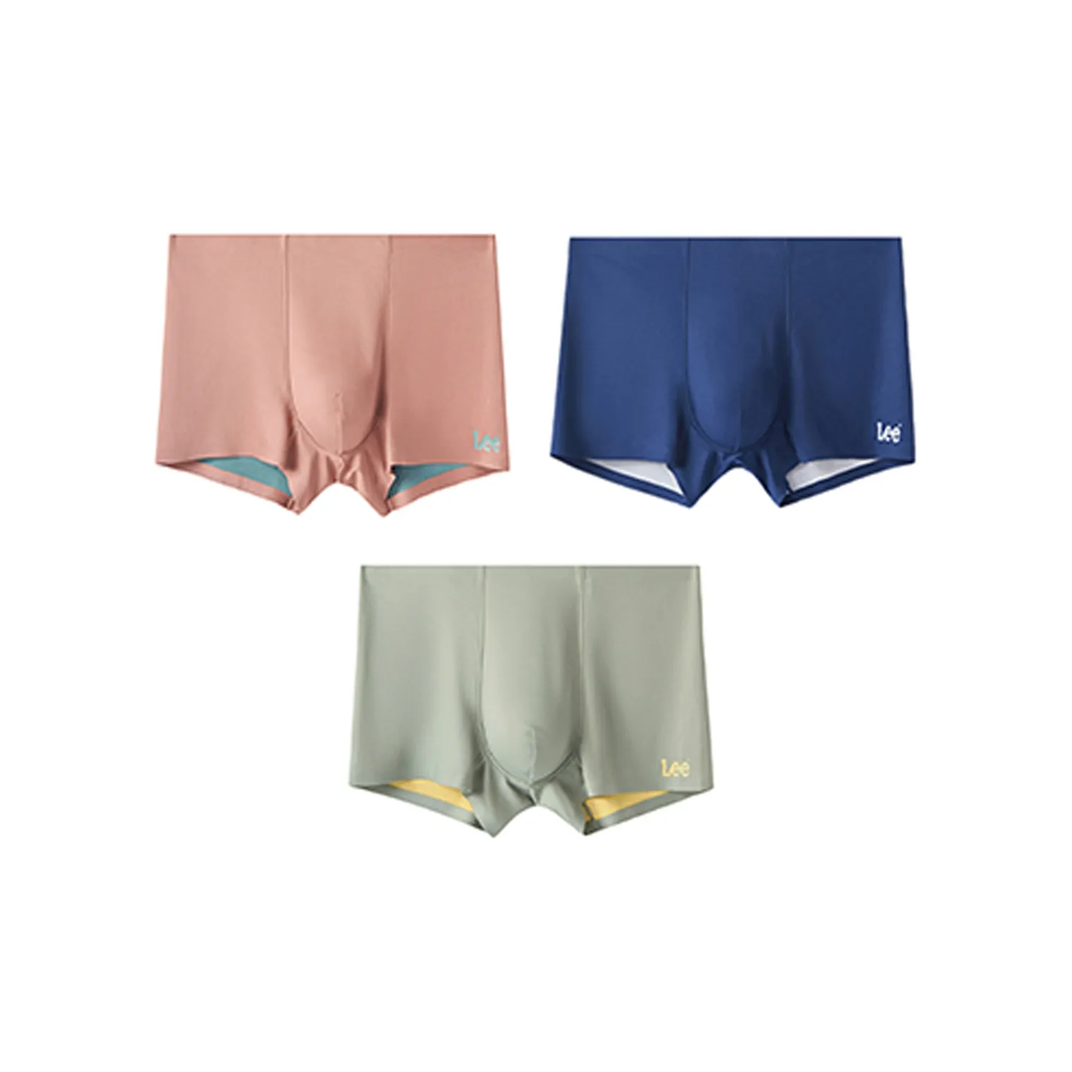 Lee Underpants Men's 3 Pack Box+Shopping Bag