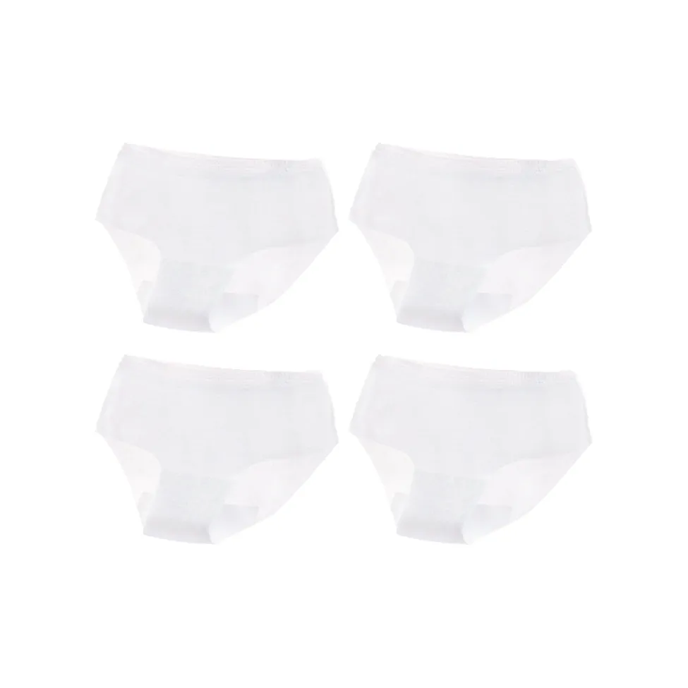 DEEYEO Одноразовое белье Женское упаковка из 4 штук