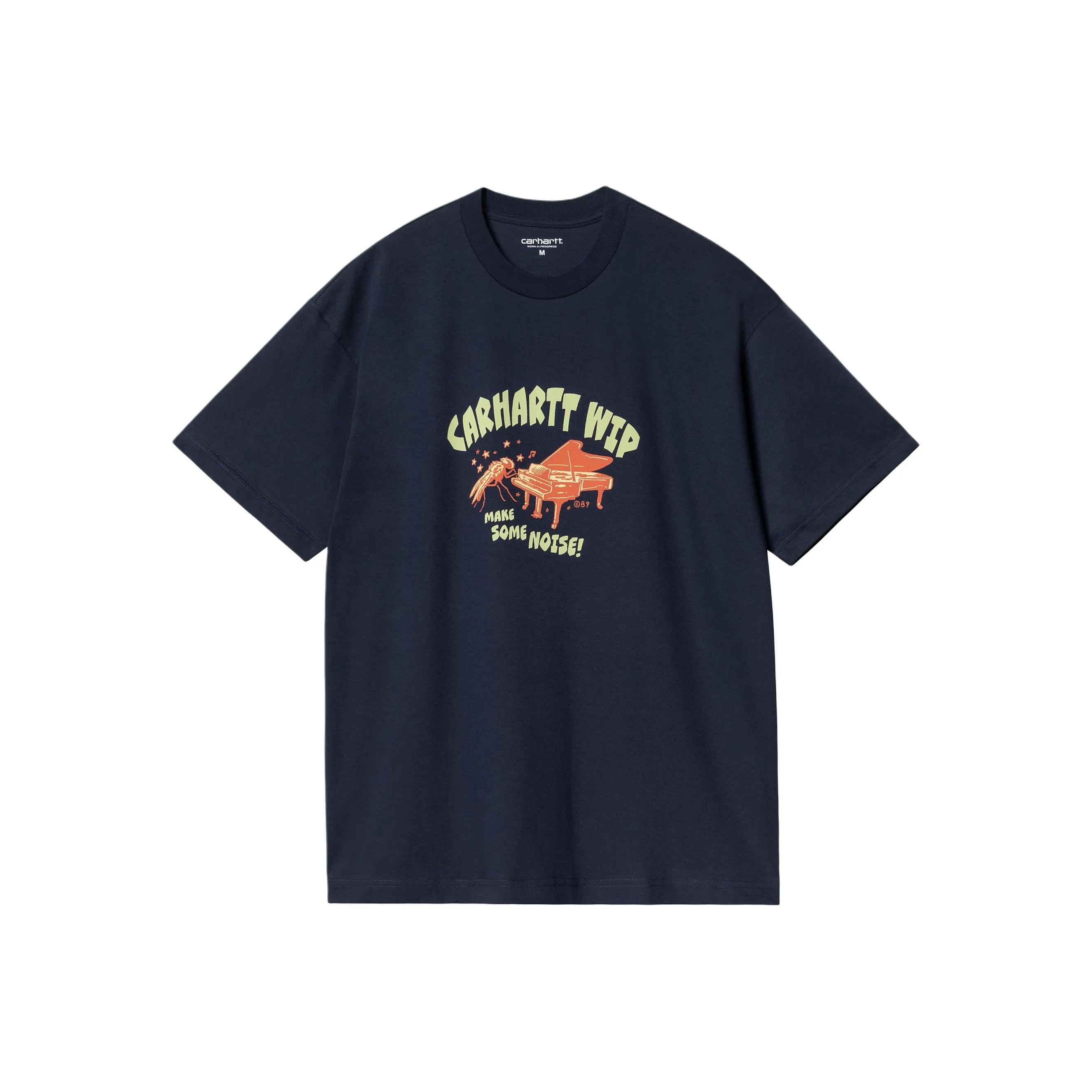 Carhartt WIP FW24 Темно-синие Мужские T-рубашки