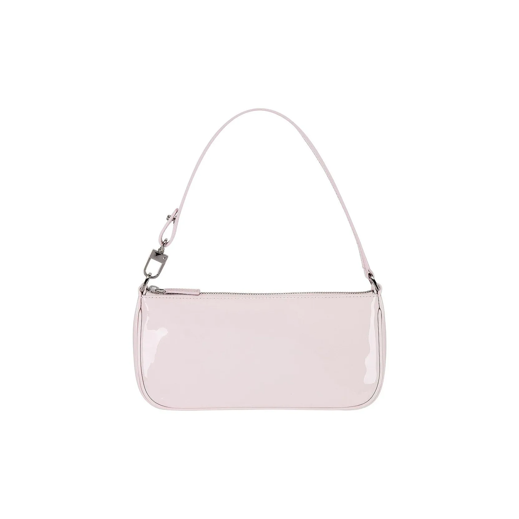By Far Rachel Лакированная кожа Сумка на плечо Женская Лепесток Белый