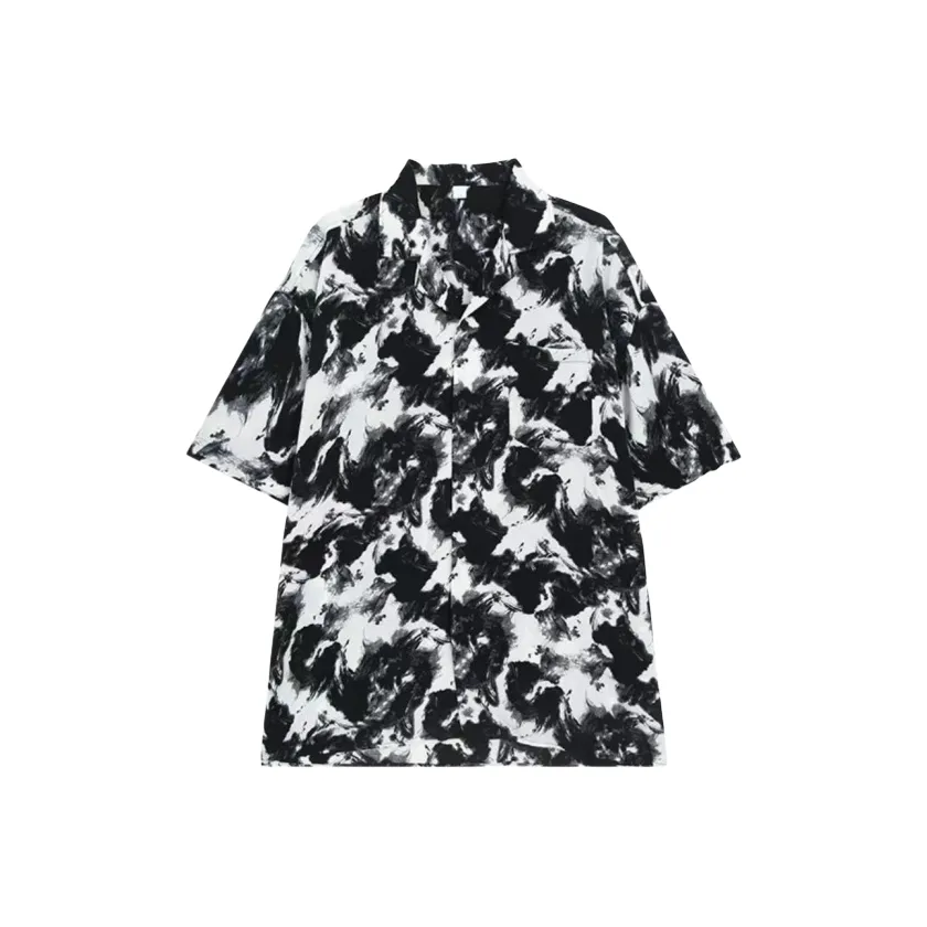 MARTHENAUT National Стиль Рубашки Унисекс с эффектом Tie Dye