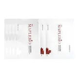 Six-Piece 세트: 수분 공급 마스크 4개 + 복원 마스크팩 2장