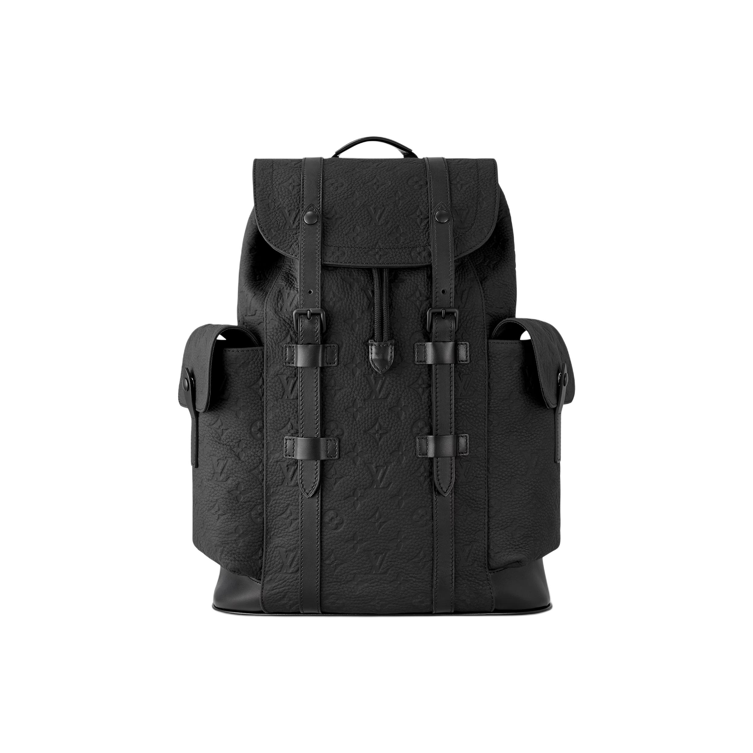 Louis Vuitton ブラック リュック ゲットアウェイ・バックパック モノグラム・シャドウ｜ルイ