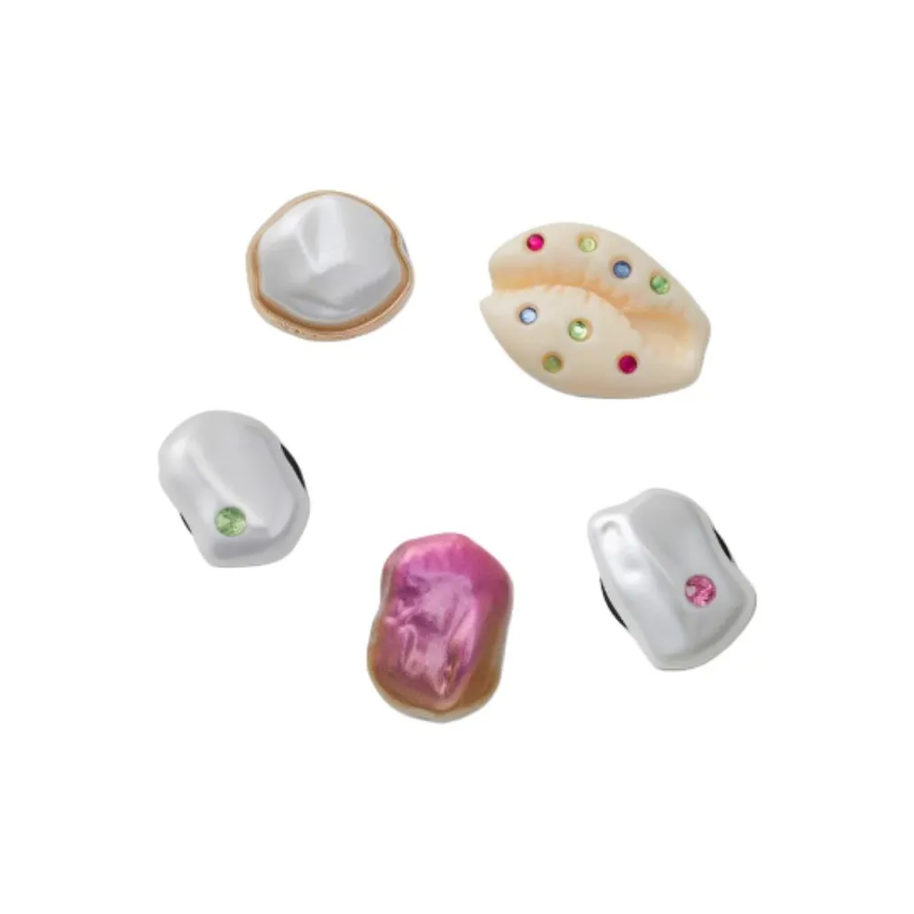 Crocs Полимерные смолы Аксессуары для обуви Унисекс Многоцветные