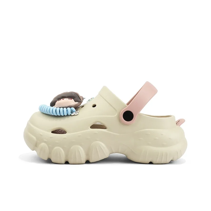 CENTRAL KITTY Сабо Женские Абрикос