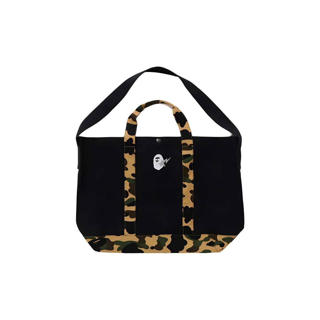 A BATHING APE Вышивка Одно плечо Сумка Мужская Черная