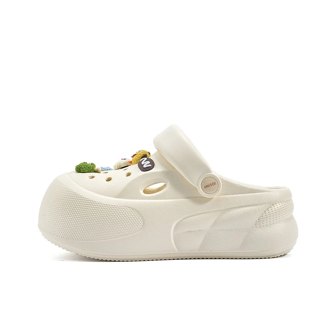 JOSINY Сабо Экрю Высота каблука 5,8 см Женские