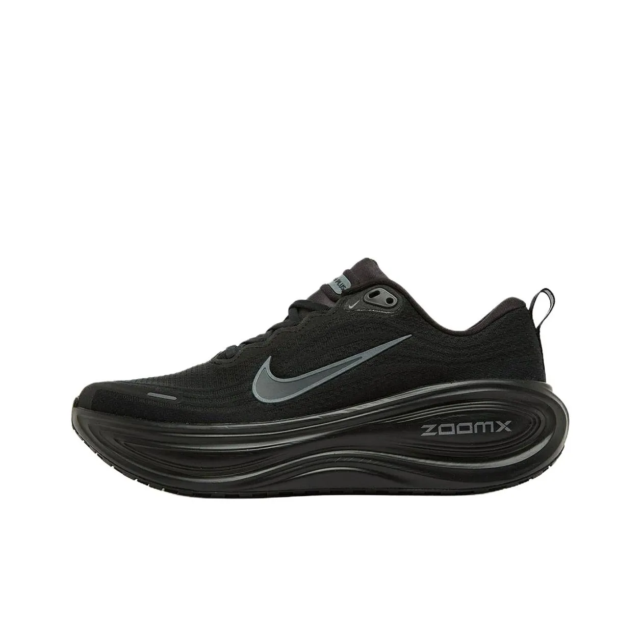 Nike Vomero Plus Slip-resistant Abrasion-resistant Low-top Беговые кроссовки Унисекс Черный