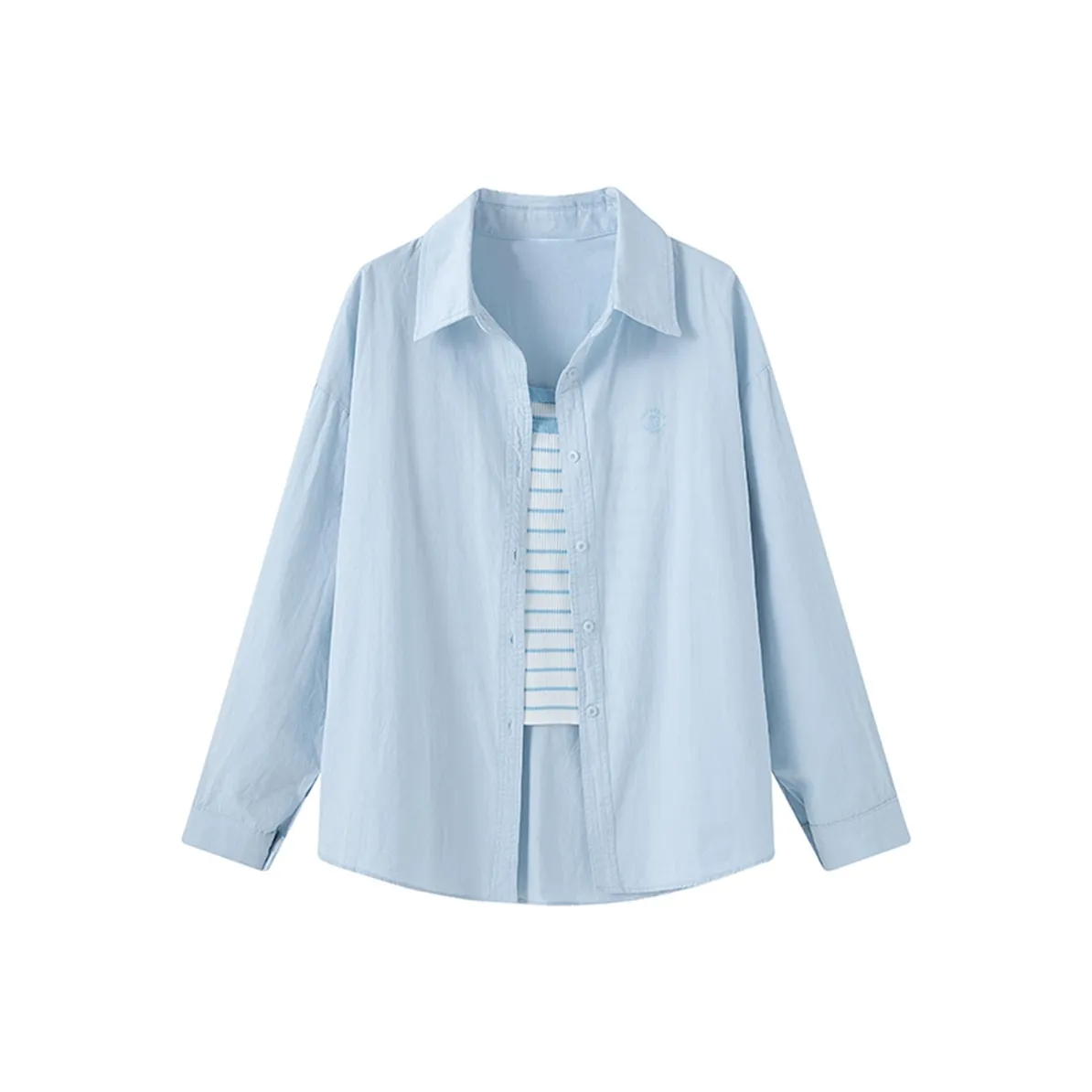 ERIRI Синие Женские Рубашки