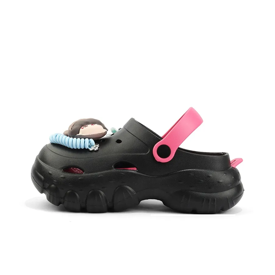 CENTRAL KITTY Сабо Женские Черные