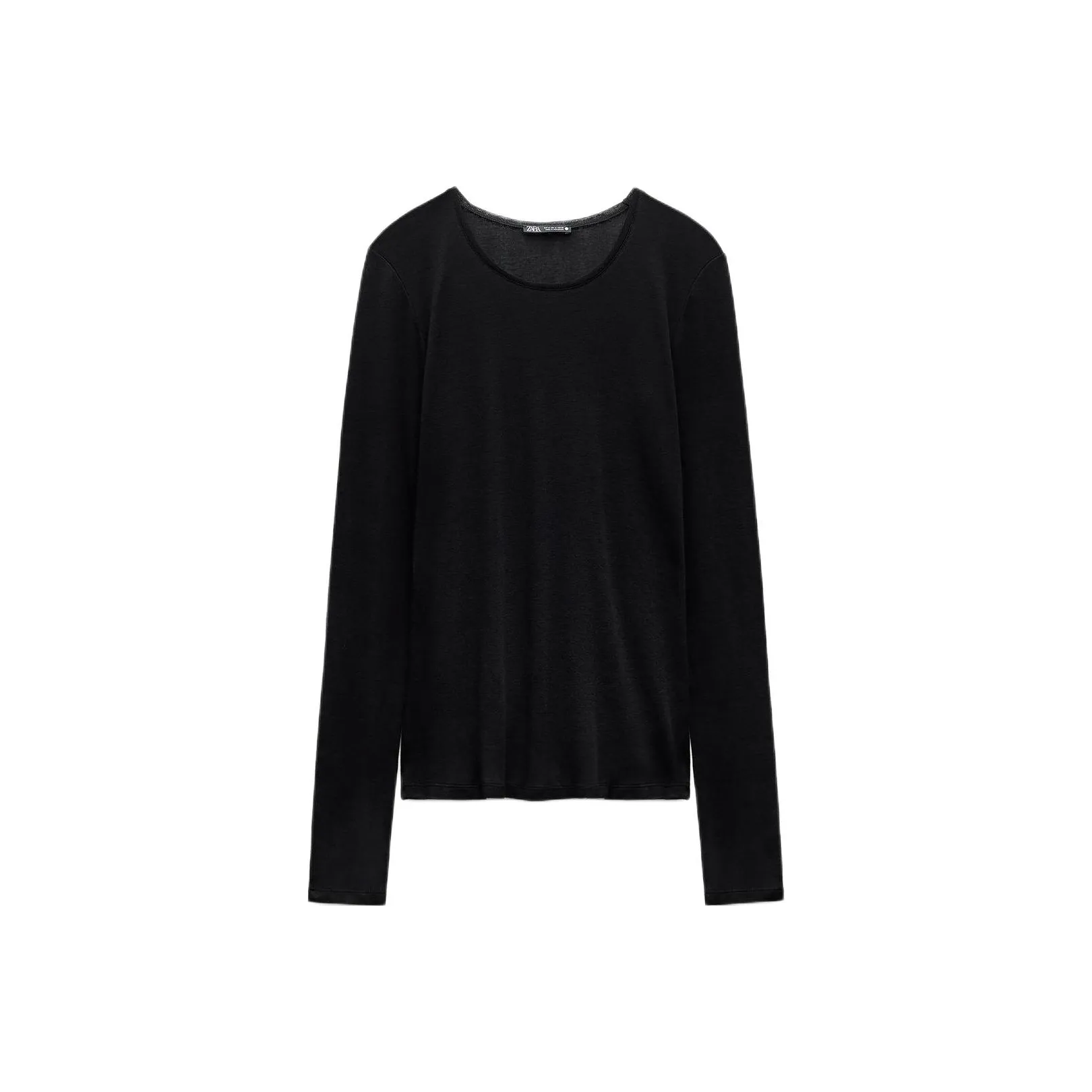 ZARA Черные Женские T-рубашки