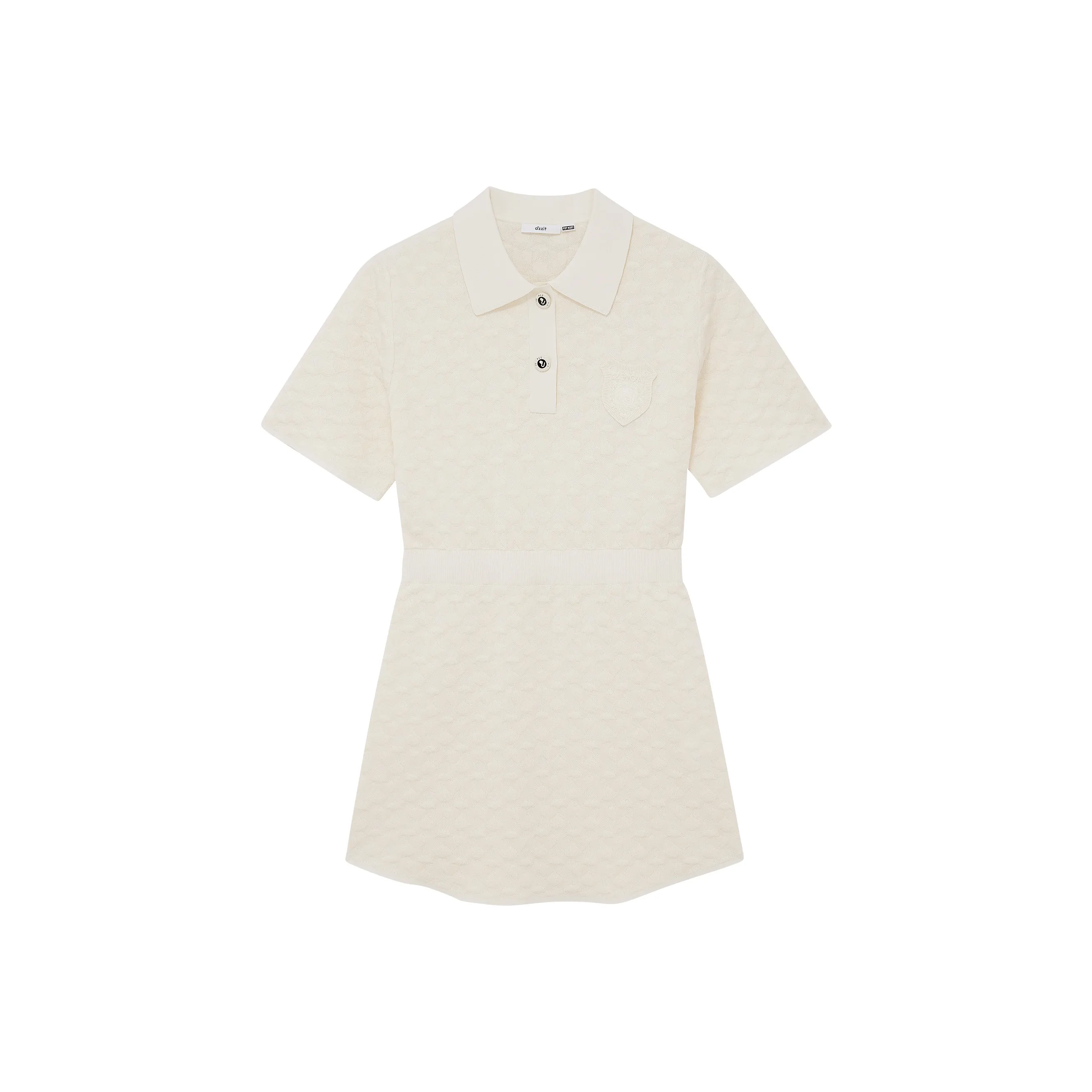 d'zzit x PAOPAOMATELIANMINGXILIE Короткое платье с короткими рукавами Женское