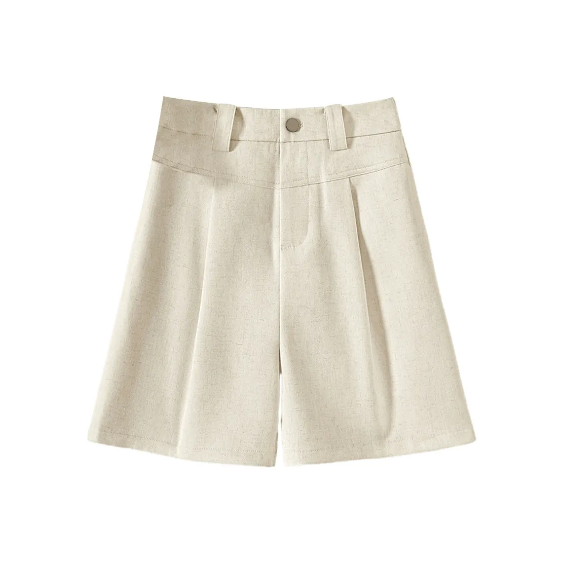 TOUCH Повседневные шорты Женские Бежевые