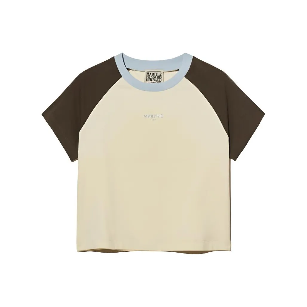 Marithe Francois Girbaud Реглан с коротким рукавом T-рубашки Женские