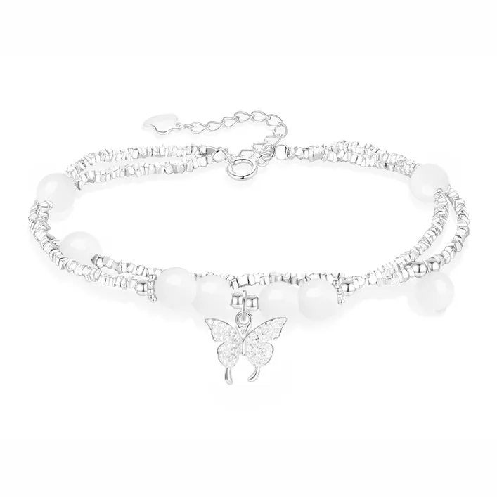 MUYAN Белый нефрит Бодхи Браслеты Женские