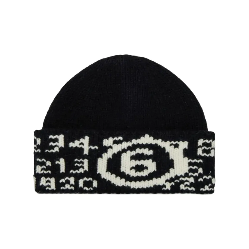 MM6 Maison Margiela совместный бренд Шерсть Полиамид Шапки-бини Детский Черный