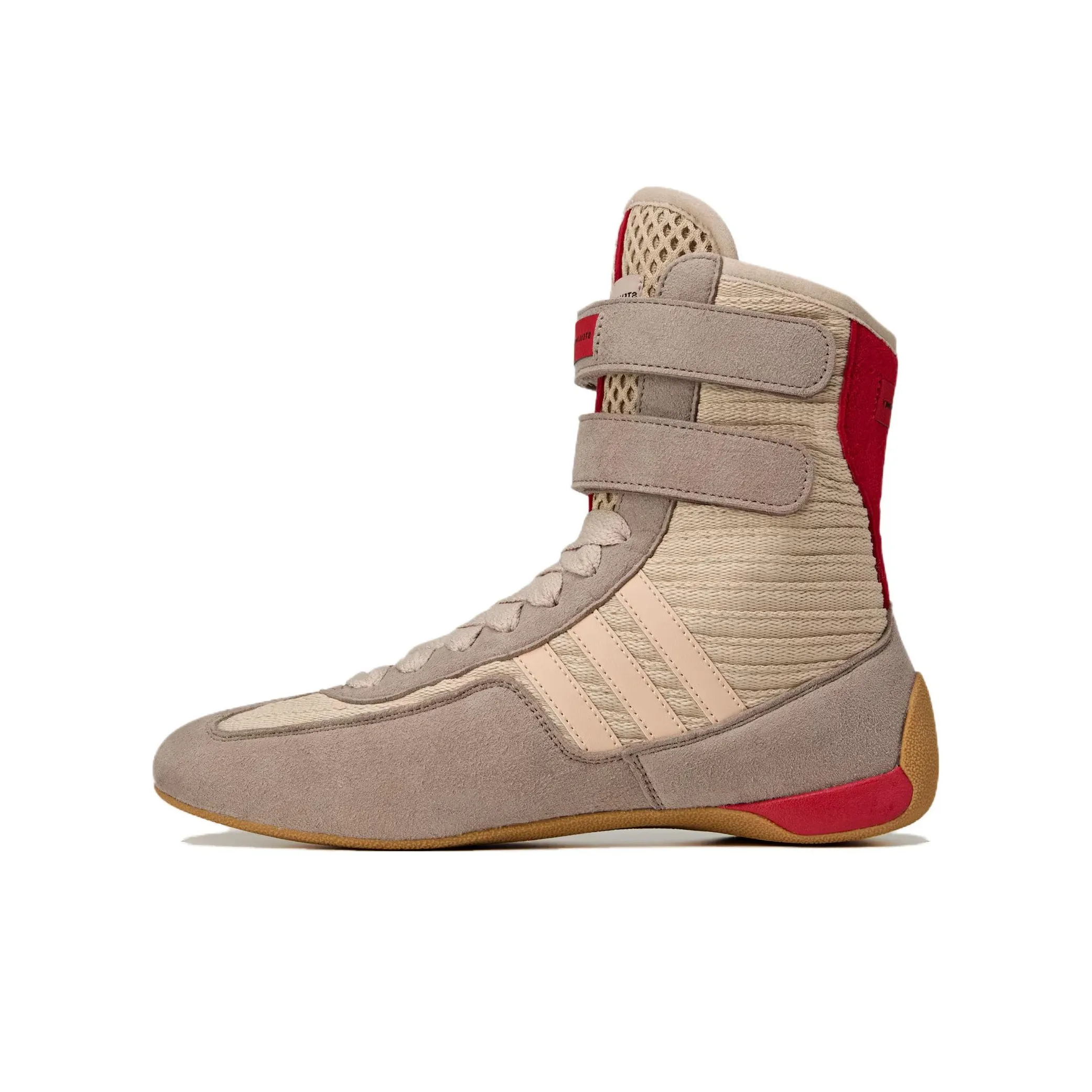 Adidas Устойчивый к истиранию высокий топ повседневный женский розовый коричневый