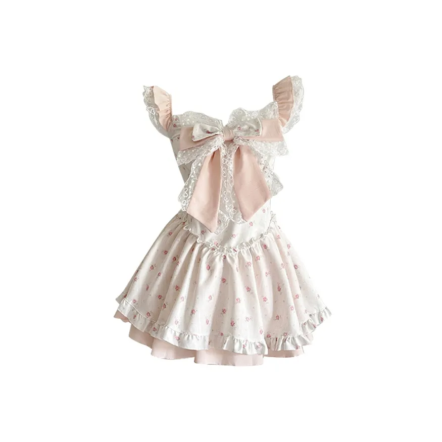 GORGEOUSIDEA Короткое платье с короткими рукавами женское