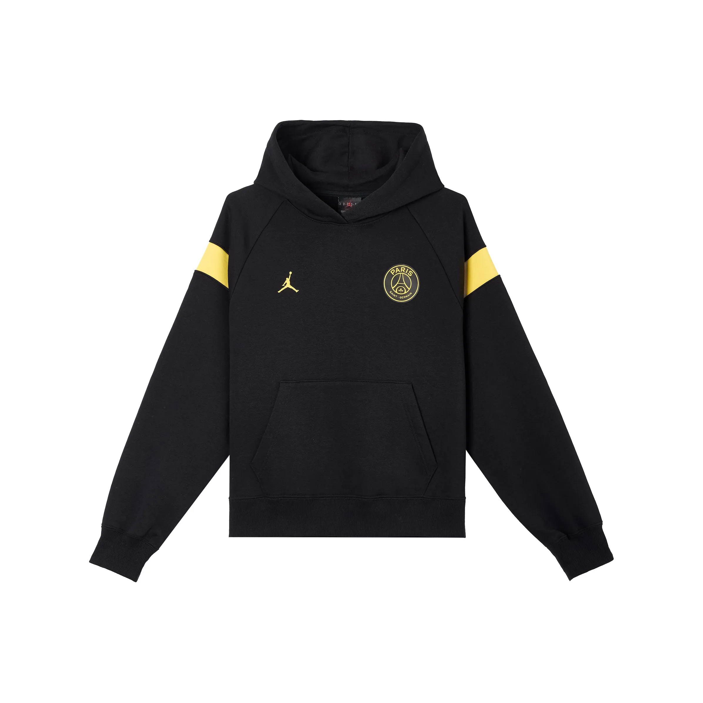 Jordan X Paris Saint Germain Women'ss Hoodie Asia Sizing Black/Tour Yellow